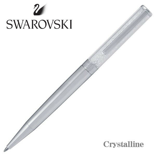 SWAROVSKI スワロフスキー ボールペン 油性ボールペン シルバー クリスタル Crystalline ギフト プレゼント 贈答品