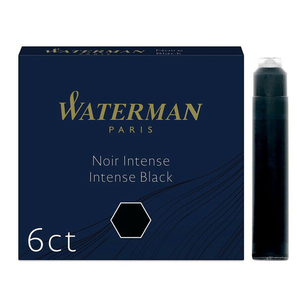 ウォーターマン専用 WATERMAN ミニカートリッジインク ブラック ネコポス便対応品