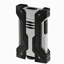 st.Dupont デュポン デフィ DEFI ダブルエクストリーム ターボライター ブラッシュクローム&ブラック 021602 ギフト プレゼント 贈答品