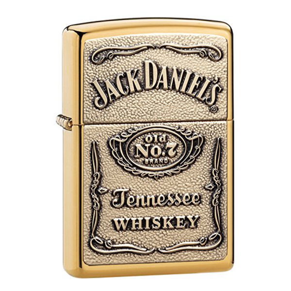 ジポー ZIPPO COMPLETE LINE COLLECTION jack Daniel's エンブレムゴールド 正規代理店品 レギュラータイプ