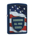 ジポー ZIPPO COMPLETE LINE COLLECTION Honoring All Who Served 愛国心 ネイビーマット 29092 正規代理店品 レギュラータイプ