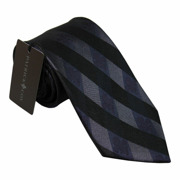 シルク パトリック コックス 紳士ブランドネクタイ パープル系 PATRICK COX necktie 剣先8,5cm シルク100％ pc017-91008 ギフト プレゼント 贈答品