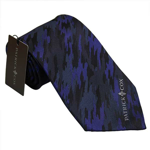 ѥȥå å »Υ֥ɥͥ PATRICK COX necktie 9,5cm 쥮顼 pc013-navy ե ץ쥼 £