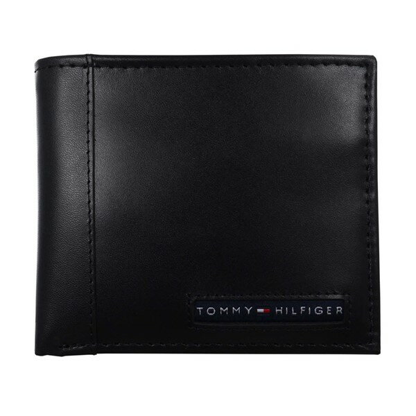 トミー・ヒルフィガー 2つ折れ財布 ブラック CAMBRIDGE TOMMY HILFIGER 31TL23x001 BK ギフトプレゼント 贈り物 誕生日祝い クリスマス