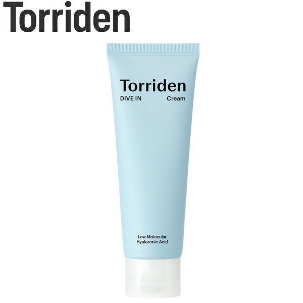 トリデン Torriden ダイブイン クリーム 保湿クリーム 80ml さっぱりしたうるおい美肌 DIVE IN シリーズ 韓国コスメ