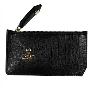 ヴィヴィアン・ウエストウッド SAFFIANO 小銭入れ財布 51060015 BLACK No-10 ギフト プレゼント 贈答品 誕生日祝い 成人式バーゲン