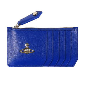 ヴィヴィアン・ウエストウッド SAFFIANO 小銭入れ財布 51060015 BLUE No-10 ギフト プレゼント 贈答品 誕生日祝い 成人式バーゲン