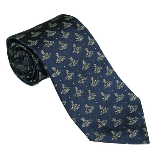 Vivienne Westwood ヴィヴィアン・ウェストウッド ネクタイ イタリー製 シルク100% NAVY BLUE系 レギュラータイプ W00CH-K410 AW22 ギフト プレゼント クリスマス Vivienne Westwood ヴィヴィアン・ウェストウッド ネクタイ イタリー製 シルク100% NAVY BLUE系 レギュラータイプ W00CH-K410 AW22 ギフト プレゼント クリスマス