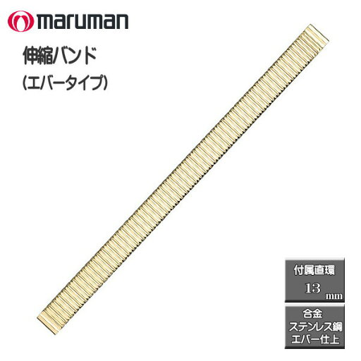 時計バンド 伸縮バンド ステンレス鋼 エバータイプ 時計際幅:12・13mmに対応可 ネコポス便対応品 時計バンド 伸縮バンド ステンレス鋼 エバータイプ 時計際幅:12・13mmに対応可 ネコポス便対応品