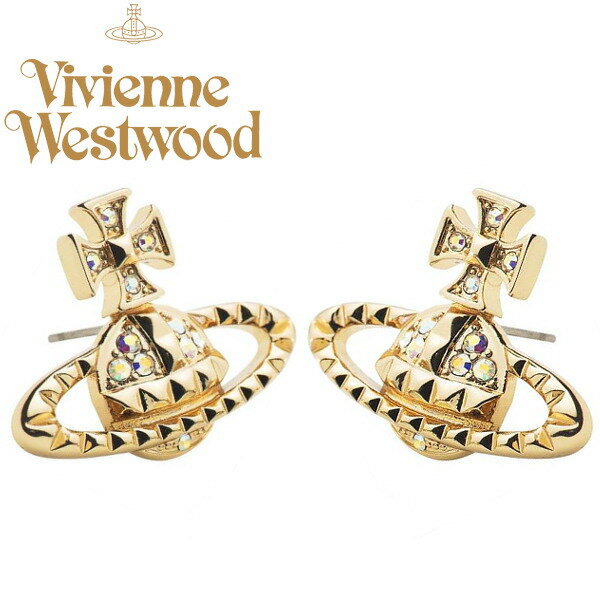 Vivienne Westwood ヴィヴィアン・ウエストウッド ピアス イエローゴールドオーヴ MAYFAIR 62010029/R115 ギフト プレゼント