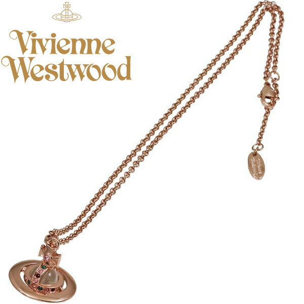 ヴィヴィアン・ウエストウッド ネックレス NEW TIN ORB ピンクゴールド 63020097/G002 vivienne westwood ギフト プレゼント 誕生日 No-9