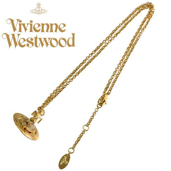 ヴィヴィアン・ウエストウッド ネックレス NEW TIN ORB ゴールド 63020097/R001 vivienne westwood ギフト プレゼント 誕生日　No-9