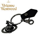 Vivienne Westwood キーリング ガンメタル SAFFIANO 3D ORB 8203010EU-OM0009-N405 GUNMETAL
