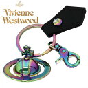 Vivienne Westwood キーリング オーロラ SAFFIANO イタリー製 3D ORB 8203010OU-OM0009-N405 IRIDESC...