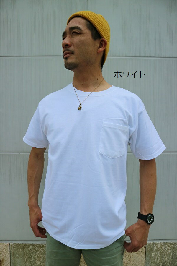 送料無料 ヘインズ ビーフィー ポケットTシャツ HANES BEEFY 無地 ポケット tシャツ HANES BEEFY POCKET TEE ヘビーウエイト シンプル ヘインズ ビーフィー 11カラー ポケット付きTシャツ アメリカ規格 US規格 海外限定