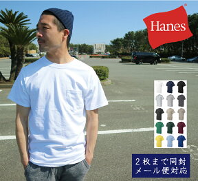 セール ヘインズ ビーフィー ポケットTシャツ HANES BEEFY 無地 ポケット tシャツ HANES BEEFY POCKET TEE シンプル ヘインズ ビーフィー 11カラー ポケット付きTシャツ アメリカ規格 US規格 海外限定