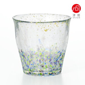 氷華金彩ロックグラス雫