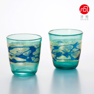 金彩碧瑠璃-オールドペアセット
