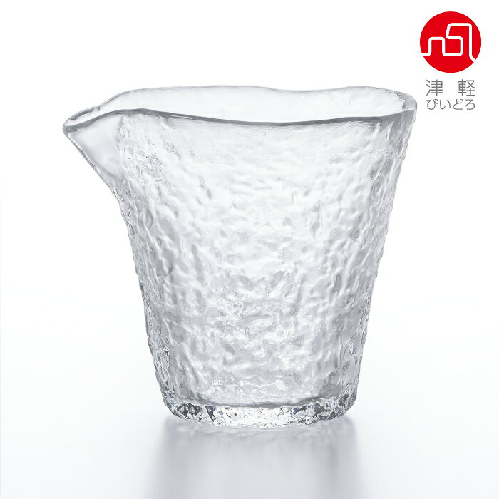 徳利 酒器 ガラス【 初雪 片口 津軽びいどろ 】手作り 誕生日 プレゼント ハンドメ...