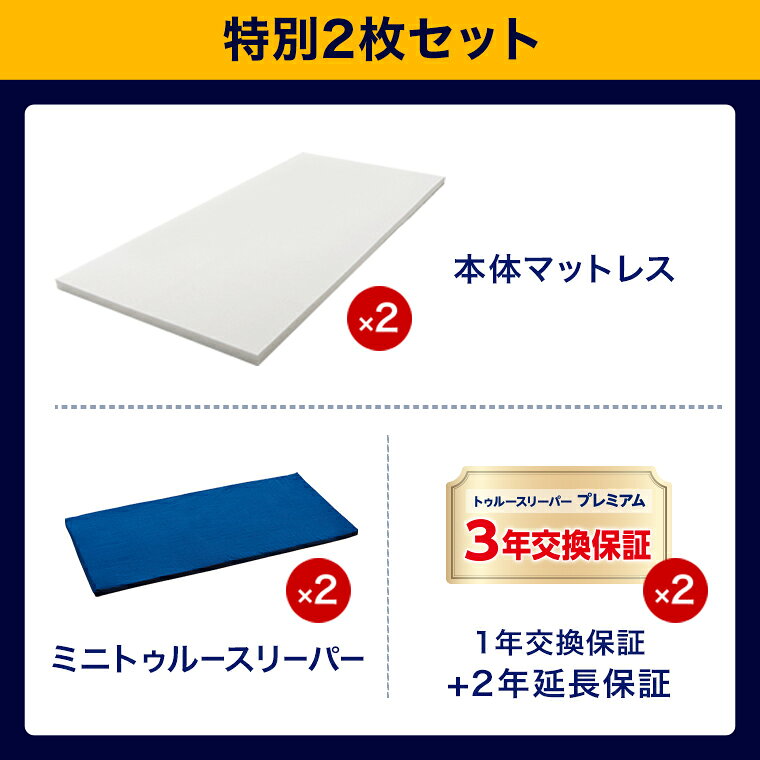 ＼7/22(水)17:00まで★ショップジャパンWOWセール／【送料無料】トゥルースリーパープレミアム正規品 シングル セミダブル ダブル クイーン 低反発 低反発マットレス 日本製 寝具 ベッド用マットレス ベッドマットレス マットレス マット 敷布団 shopjapan-10003696 ショップジャパン 楽天市場店 サンプル画像3