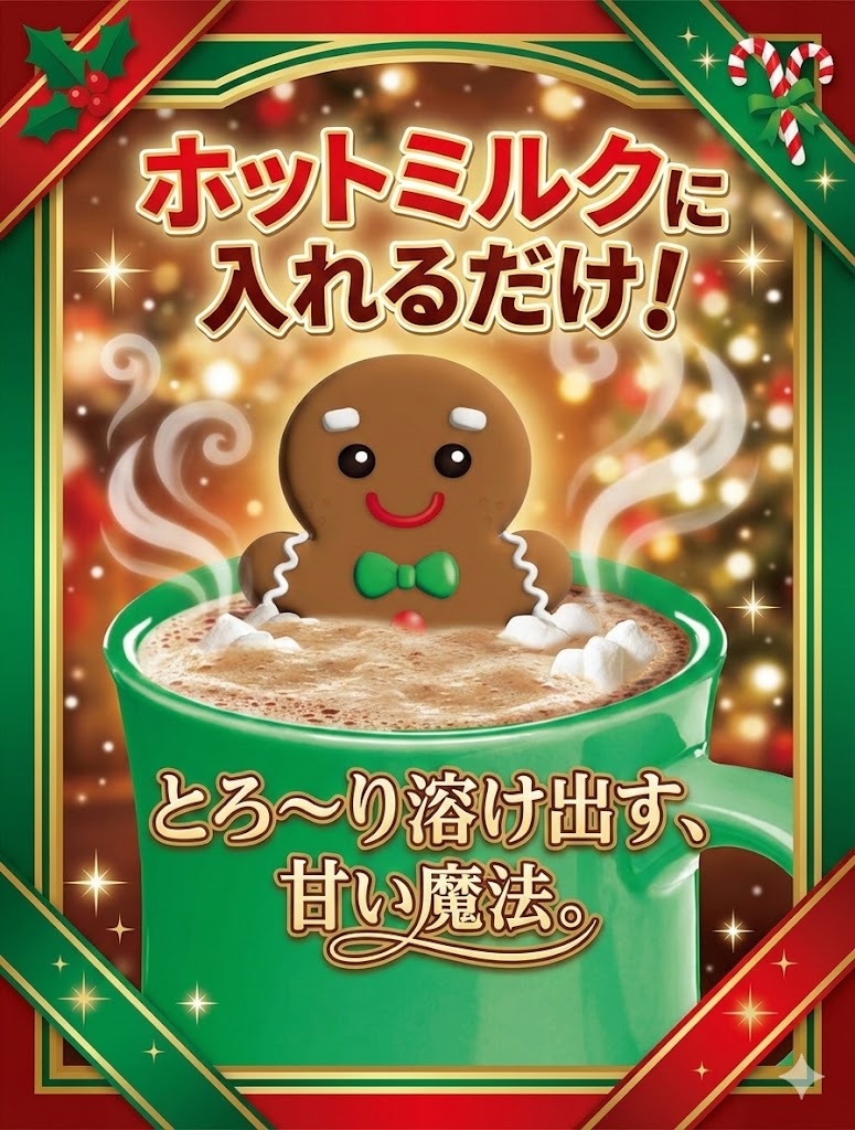 美味セレクト楽天市場店のメルティングチョコレート ジンジャーブレッドマン クリスマス お菓子 ギフト｜アングル3