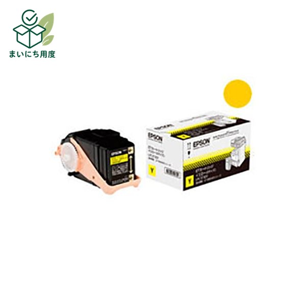 (Set of 3 for business use) [Genuine Product] EPSON Epson Ink Cartridge/Toner Cartridge [LPC3T30Y Yellow] S Size ET Cartridge Ink Toner Cartridge Yellow