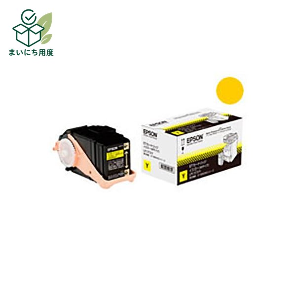 (Set of 3 for business use) [Genuine Product] EPSON Epson Ink Cartridge/Toner Cartridge [LPC3T31Y Yellow] M Size ET Cartridge Ink Toner Cartridge Yellow