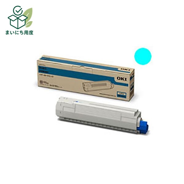 (Set of 3 for business use) [Genuine Product] OKI Data Toner Cartridge [TNR-C3PC1 C Cyan] OKI Data Ink Toner Cartridge Blue
