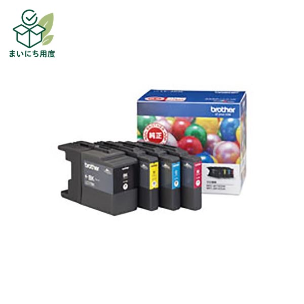 (Business use, 3-pack) Genuine BROTHER ink cartridges [LC17-4PK 4-color pack] High-capacity ink toner cartridges, 4 colors