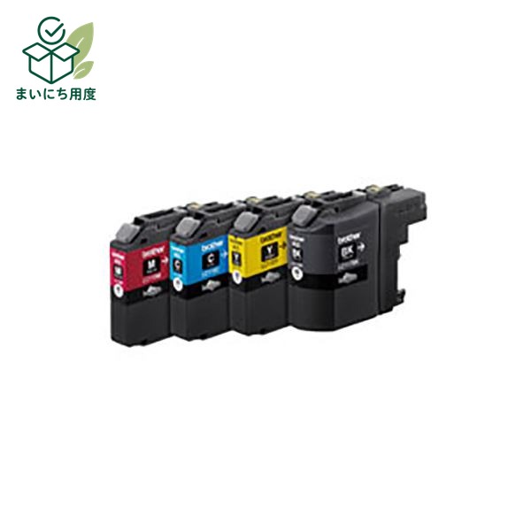 (Set of 3 for business use) Genuine BROTHER ink cartridge LC117/115-4PK High capacity 4-color ink toner cartridge