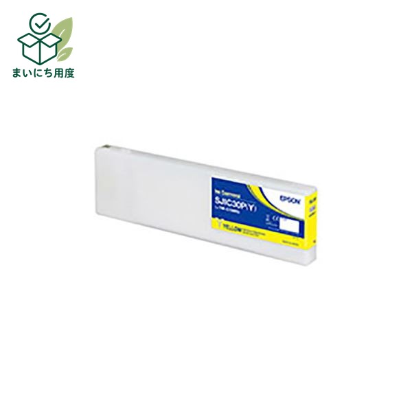 (Set of 3 for business use) [Genuine Product] EPSON Ink Cartridge [SJIC30PY Y Yellow] Photo Ink Ink Toner Cartridge Yellow