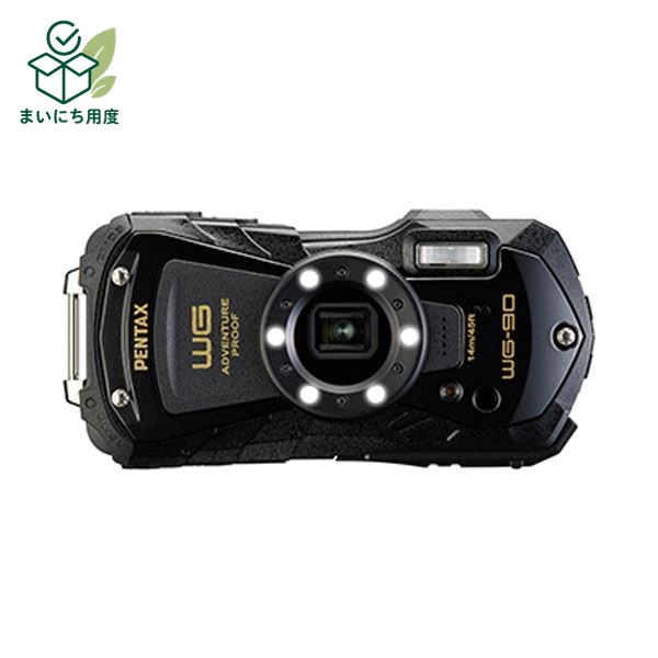 Ricoh PENTAX Digital Camera WG-90 Black 152190 (1 unit) Digital Camera, Camera, Photography, PC, Computer, Peripherals, Home Appliances, AV, OA, Digital Appliances, Dustproof, Waterproof, Shockproof, Office Equipment, Digital Devices, Office Supplies
