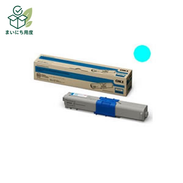 (Set of 3 for business use) [Genuine Product] OKI Oki Data Ink Cartridge/Toner Cartridge [TNR-C4KC1 C Cyan] OKI Data Ink Toner Cartridge Blue