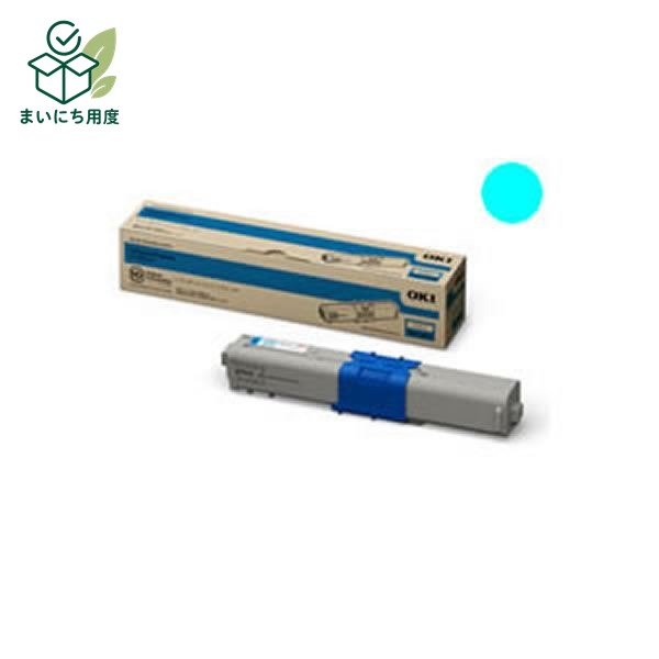 (Set of 3 for business use) [Genuine Product] OKI Oki Data Ink Cartridge/Toner Cartridge [TNR-C4KC3 C Cyan] OKI Data Ink Toner Cartridge Blue
