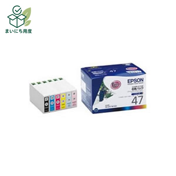 (Business use, 3-pack) [Genuine product] EPSON ink cartridge/toner cartridge [IC6CL47 6-color pack] Ink toner cartridge 6-color set