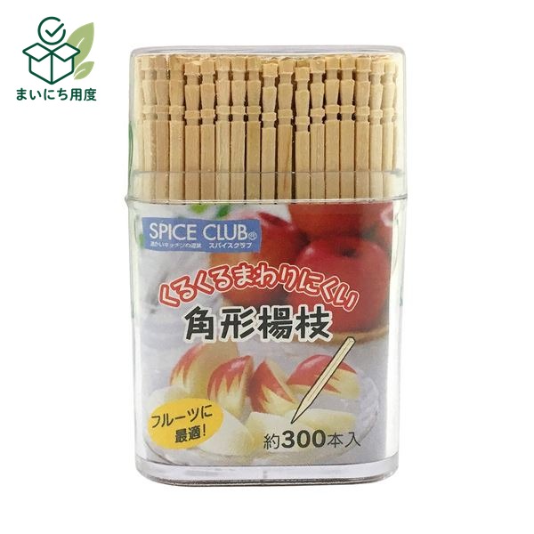 （まとめ）大和物産 角形楊枝 1パック（300本）【×30セット】
