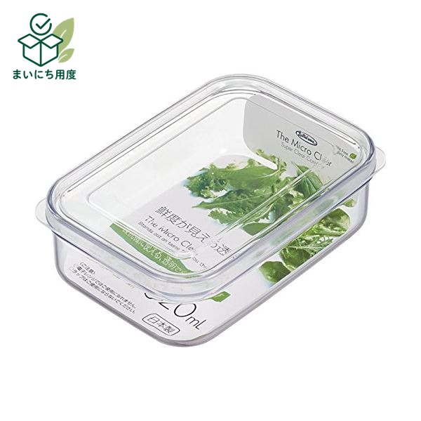 〔まとめ〕 フードストッカー 保存容器 約幅10.8cm S 620ml ナチュラル 90個セット 食洗機可 マイクロクリア フードケース フードコンテナ 食品容器 キッチン 台所 調理器具 料理道具 キッチンツール