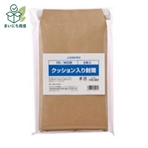 熱中症対策の備えに 塩分チャージも一緒に この商品とあわせて、外出前の塩分補給も準備できます。 関連商品枠として、既存の商品説明とは分けて表示します。 カバヤ 塩分チャージタブレッツ 3種240g 4種320g アソート 選べる 約78～104粒 個包装 塩タブレッ… 1,680円 - 1,980円 商品を見る カバヤ 塩分チャージタブレッツ 1kg 約333粒 大容量 業務用 個包装 まとめ買い 塩タブレット 塩分補給 熱… 4,200円 商品を見る ■サイズ・色違い・関連商品関連商品の検索結果一覧はこちら■商品内容【ご注意事項】・この商品は下記内容×20セットでお届けします。■商品スペックオフィスのニーズに応える封筒。封筒の中にセットされたクッション材（封筒タイプ）は、接着されていないので封筒から出して再利用できます。●緩衝材入り封筒●規格：FD／MO●外形寸法：縦225（+40）×横150mm●内形寸法：縦215×横130mm●入数：5枚●材質：封筒=未晒クラフト100g／平方メートル、クッション材=ポリエチレン（空気粒径：約10mm、空気粒高：約4mm）●封かんシール付※内側に入るクッション袋は、±5mmの誤差が生じる場合があります。I●JOINTEXオリジナル■送料・配送についての注意事項●本商品の出荷目安は【1 - 5営業日　※土日・祝除く】となります。●お取り寄せ商品のため、稀にご注文入れ違い等により欠品・遅延となる場合がございます。●本商品は仕入元より配送となるため、沖縄・離島への配送はできません。[ B120J ] 夏の備えに 塩分チャージタブレッツ 最後に、夏の備えとして塩分補給アイテムも確認できます。 関連商品枠として、既存の商品説明とは分けて表示します。 カバヤ 塩分チャージタブレッツ 3種240g 4種320g アソート 選べる 約78～104粒 個包装 塩タブレッ… 1,680円 - 1,980円 商品を見る カバヤ 塩分チャージタブレッツ 1kg 約333粒 大容量 業務用 個包装 まとめ買い 塩タブレット 塩分補給 熱… 4,200円 商品を見る