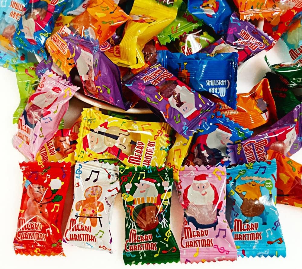 クリスマスキャンディ 業務用 500g（約200粒）入り キッコー製菓 小粒 お菓子 個包装 ギフト 詰め合わせ プチギフト お菓子詰め合わせ(4)