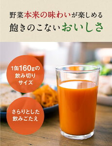 【カゴメ公式】毎日飲む野菜(野菜ジュース) 160g x 30本/1ケース