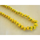 フラダンス シングルローズレイ イエロー 品番FL043