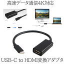 【送料無料】 USB-C to HDMI変換アダプ