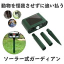 動物撃退器 超音波 ソーラー式 ソーラー 鳥よけ センサー ねこよけ とりよけ グッズ 猫避け 猫除け 猫よけ カラス 野良猫 のら ノラ 野良 ねこ ネコ 猫 フン 糞 犬 避対策 害獣駆除 動物駆除 電源不要 ANIGAR02