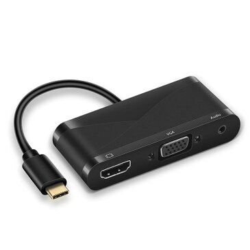 USB C ハブ MEALINK 4k出力 5ポートハブ 変換アダプタ HDMIポート VGA PD給電 USB3.0ポート MEALINK