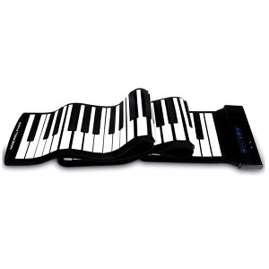 ロールピアノ 88鍵盤 MIDI ハンドロールピアノ 電子ピアノ Bluetooth機能 128種類音色 マイク内蔵 BLPIANO