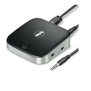 2-in-1 Bluetooth トランスミッター&レシーバー 受信機＋送信機 光デジタルTOSLINK 3.5mmAUXケーブル aptX ローレイテンシー対応 BC-029