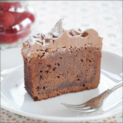 濃厚チョコレートケーキ「ガトーショコラ」「フォンダンショコラ」「チョコレートケーキ」「アメリカ菓子」「アメリカンスイーツ」「CHOCOLATE CAKE」