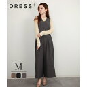 【5/15限定 15%OFFクーポン】DRESS+ サイドボタン オールインワン サロペット ワンピース・ドレス