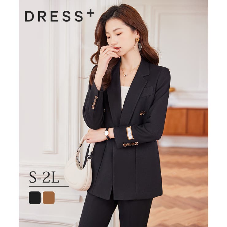 DRESS+ スーツ レディース ジャケット カジュアルスーツ アウター(コート・ジャケットなど)