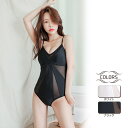 GRAXIA シースルーが女性らしいモノキニワンピ(水着ビキニ・ワンピース) 水着